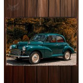 Металлическая табличка Morris Minor 1000 2-door Saloon